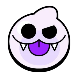 🙂 geist, cartoon, sticker, süß, gruselig, monster telegram sticker