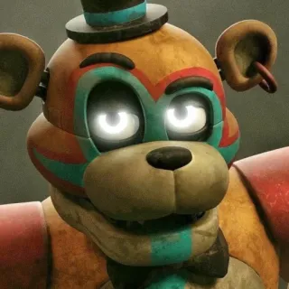 🤨 Glamrock Freddy Five Nights at Freddy's: Security Breach Glamrock Freddy, Five Nights at Freddy's, Security Breach, Animatrónico, Videojuego, Personaje whatsapp sticker