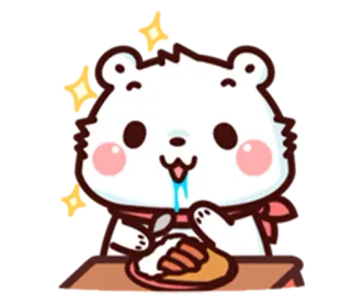 😲 beer, cartoon, schattig, eten, kawaii, eten, dessert telegram sticker