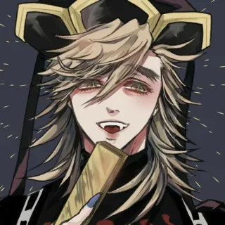 😁 Doma Demon Slayer Anime, Quỷ, Douma, Doma, Thượng Huyền, Kimetsu no Yaiba, Demon Slayer telegram sticker