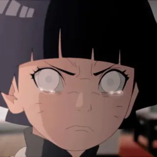 😢 Hinata Hyuga Naruto Anime, Naruto, Triste, Piangendo, Hinata telegram sticker