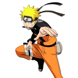 🔪 Naruto Uzumaki Naruto アニメ, マンガ, 忍者, ナルト, うずまき, 少年 telegram sticker