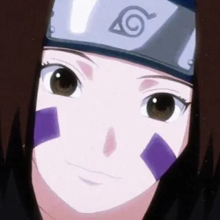 🙂 Rin Nohara Naruto アニメ, ナルト, リン・ノハラ, 漫画, 忍者 telegram sticker