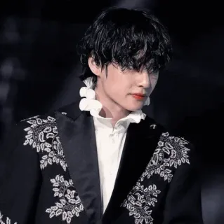 ▫️ V V, BTS, K-pop, piosenkarz, celebryta telegram sticker