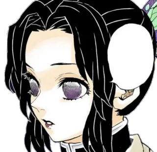 🦋 Shinobu Kocho Demon Slayer Anime, Demon Slayer, Shinobu Kocho, Personnage, Manga telegram sticker