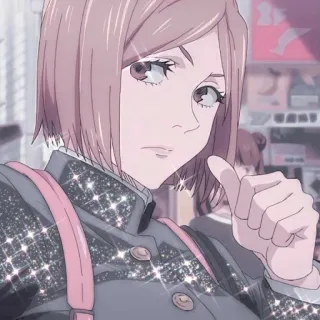 ✨ Anime, Dziewczyna, Manga, Mundur szkolny, Postać, Dziewczyna anime telegram sticker