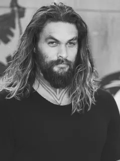 🍻 Jason Momoa актер, знаменитость, мужчина, портрет telegram sticker