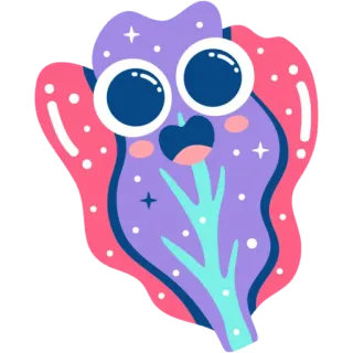 😱 laitue, légume, nourriture, dessin animé, mignon, autocollant, fantaisiste telegram sticker