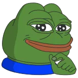 😉 Pepe the Frog pepe, rana, meme, meme de internet, petulante, rana verde telegram sticker