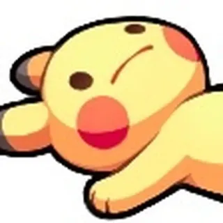 😶 Pikachu pikachu, pokemon, carino, cartone animato telegram sticker