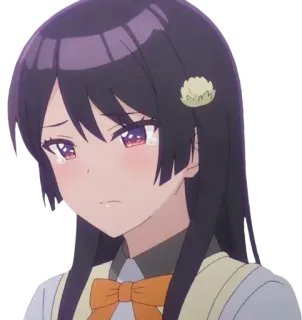 🥺 Anime, Mädchen, Traurig, Weinend, Tränen, Süß, Manga, Charakter, Animation telegram sticker