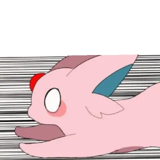 🏃‍♀️ roze, dier, cartoon, schattig, snel, rennen, geanimeerd telegram sticker