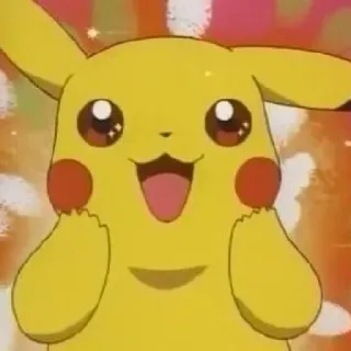 ⚡️ Pikachu Pokemon pikachu, pokemon, carino, animale, anime telegram sticker