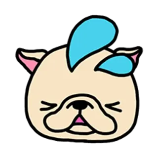 🐶 gatto, cartone animato, carino, emoji, animale telegram sticker