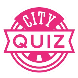 ☺️ CITY QUIZ 퀴즈, 도시, 게임, 상식 퀴즈 telegram sticker