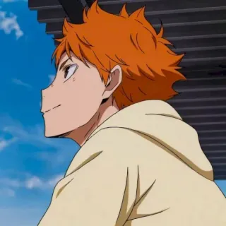🌌 Hinata Haikyuu!! Hinata Shoyo, Haikyuu, anime, volleyball, sports anime telegram sticker