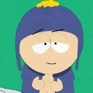 😘 Craig Tucker South Park cartoon, animated, character, south park telegram sticker