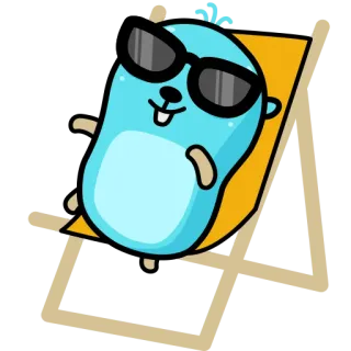 Free Gophers Pack telegram stickers