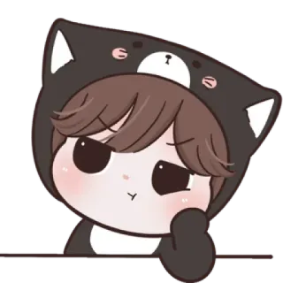 ☁️ Kartun, Lucu, Anime, Stiker, Kawaii, Karakter, Ilustrasi whatsapp sticker