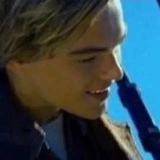 🙂 Jack Dawson Titanic titanic, jack dawson, leonardo dicaprio, film telegram sticker