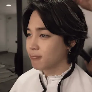 ☺️ Jimin Jimin, BTS, Sänger, K-Pop, Mann, Asiate telegram sticker
