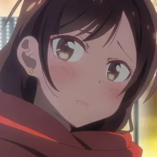 🥥 Chizuru Mizuhara Rent-A-Girlfriend Anime, Chizuru Mizuhara, Rent-a-Girlfriend, Kreskówka, Kobieta, Dziewczyna whatsapp sticker