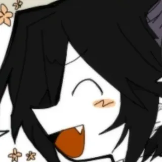 👍 anime, cute, happy, cartoon whatsapp sticker