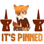 🧐 FOXBOY
IT'S PINNED zorro, chico, chico zorro, fijado, orejas de animal telegram sticker