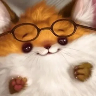 Лисенок telegram stickers