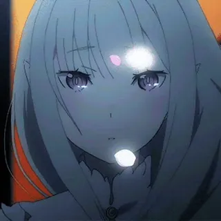🐾 Emilia Re:Zero Anime, Linda, Chica, Emilia, Re:Zero telegram sticker
