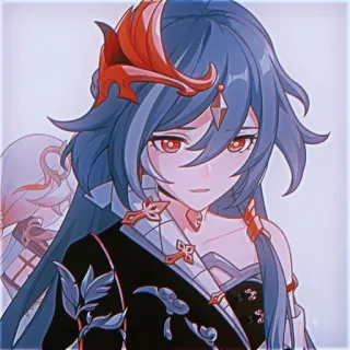 😣 Fu Xuan Honkai Star Rail Anime, Video game, Personagem, Fu Xuan, Honkai Star Rail whatsapp sticker