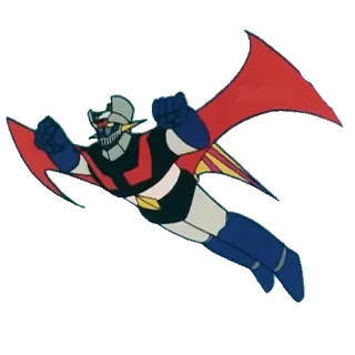 ✈️ Mazinger Z робот, аниме, мультфильм, летающий, японский, супер робот whatsapp sticker