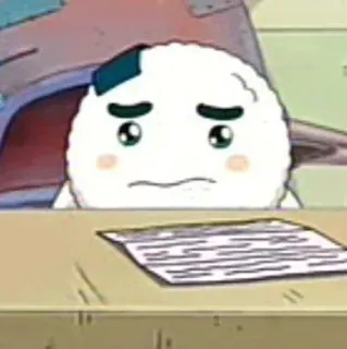 🍙 오니기리, 주먹밥, 음식, 슬픈, 귀여운, 애니메이션, 만화 telegram sticker