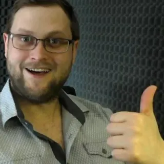 👀 Homem, Pessoa, Polegar para cima, Gesto, Positivo, Concordância, Aprovação telegram sticker