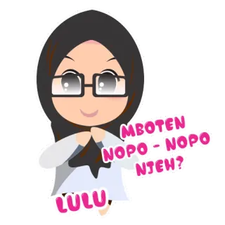 ☺️ LULU MBOTEN NOPO - NOPO NJEH? telegram sticker