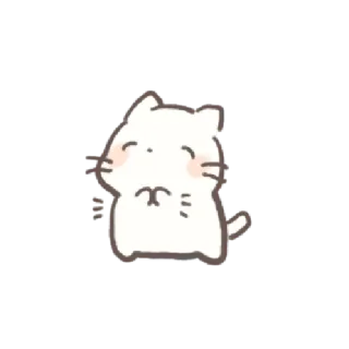 💌 猫, 可爱, 贴纸, 卡通, 动物, 卡哇伊 telegram sticker