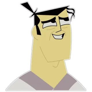 😊 Samurai Jack Cartoon, Samurai, Schwert, Animiert whatsapp sticker