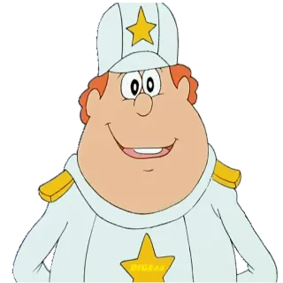 😃 DICEDJA cartoon, star, uniform, Dicedja, character whatsapp sticker