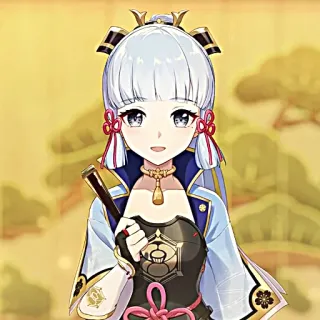 ❄️ Kamisato Ayaka Genshin Impact Anime, Genshin Impact, Kamisato Ayaka, Video game, Karakter, Waifu telegram sticker