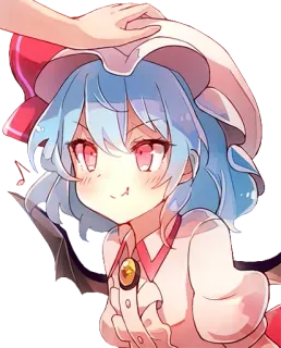 😠 Cirno Touhou Project Anime, Personaggio, Ragazza, Cirno, Touhou Project telegram sticker