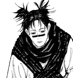 😞 Suguru Geto Jujutsu Kaisen Anime, Manga, Jujutsu Kaisen, Suguru Geto, Postać, Japoński telegram sticker