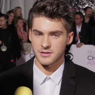 🚡 Chris Wood actor, man, portrait, celebrity, Chris Wood telegram sticker