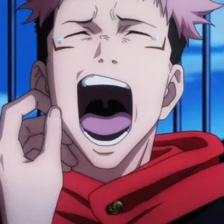 🍂 Yuji Itadori Jujutsu Kaisen Anime, Manga, Traurig, Weinend, Emotional, Yuji Itadori, Jujutsu Kaisen whatsapp sticker