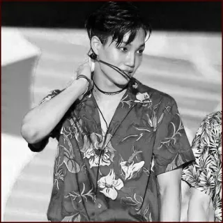 ⚓️ Kai singer, kpop, exo, idol, music, asian, male telegram sticker