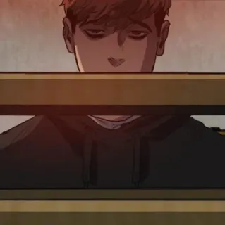 😐 Yoon Bum Killing Stalking manga, Korean manhwa, killing stalking, Yoon Bum telegram sticker