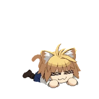 😺 Neco Arc 奈须蘑菇, 猫娘, 动漫, 可爱, 梗 telegram sticker