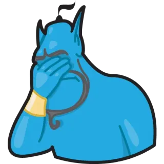 Facepalm by Gudim @stickersb2b telegram stickers
