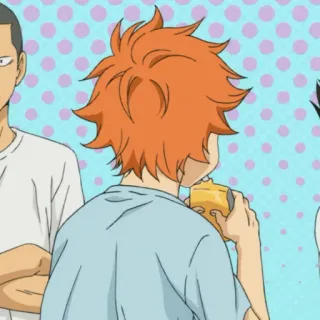 🎋 Hinata Haikyuu!! Anime, Haikyuu, Esportes, Vôlei, Hinata Shoyo telegram sticker