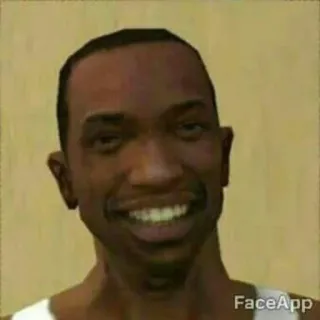😂 CJ Grand Theft Auto: San Andreas cj, grand theft auto, san andreas, video game, personagem whatsapp sticker