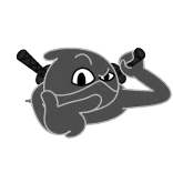 🤔 Dessin animé, Personnage, Geste obscène, Armes whatsapp sticker